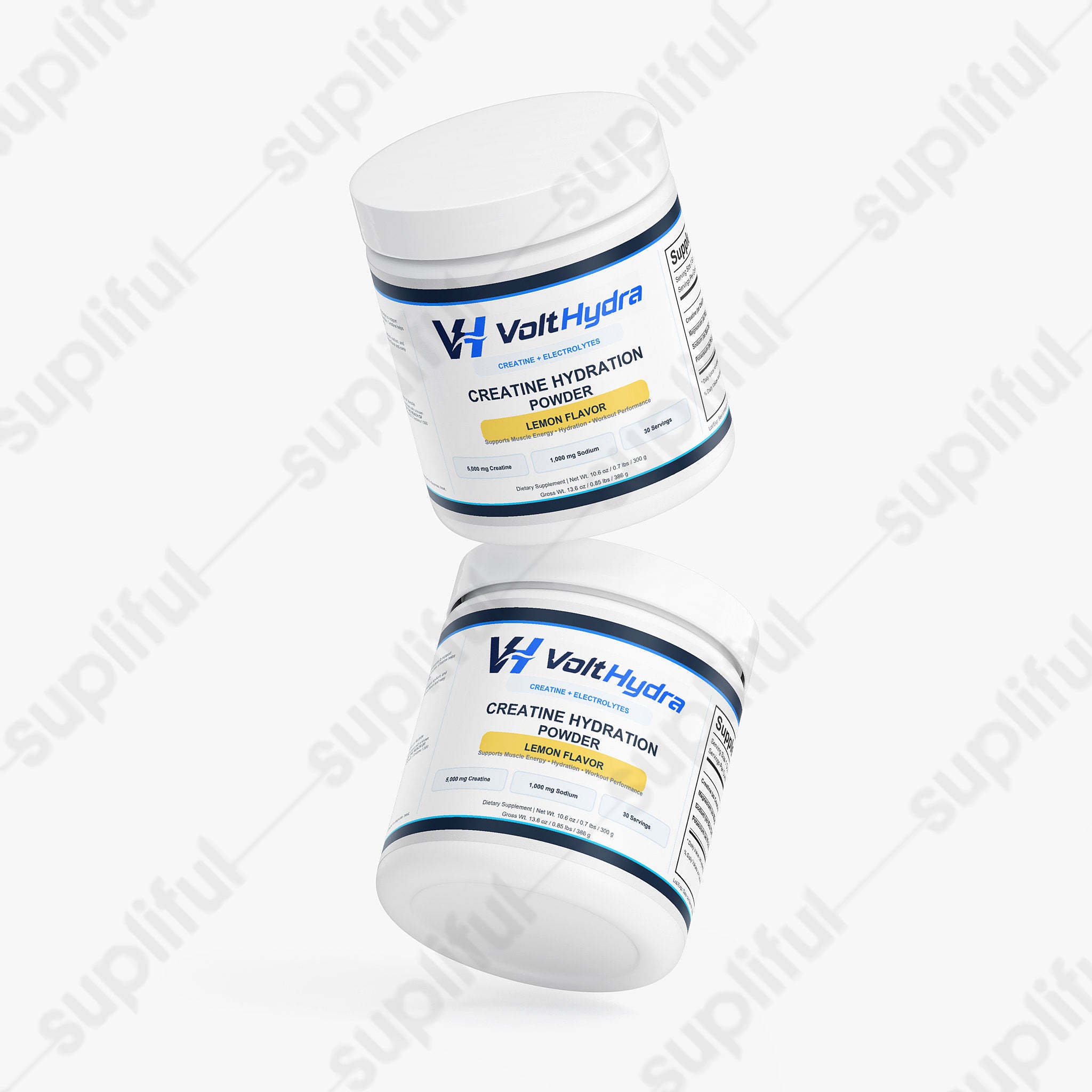 VoltHydra Creatine Hydration Powder — Lemon
